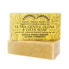 Turmeric Sensitive Skin Soap by Sweet ʻŌkole Soap, gentle complexion bar with oats and olena for soothing skincare.