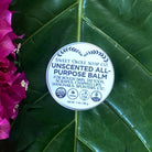 Vegan Tattoo Balm by Sweet ʻŌkole Soap, all-purpose healing salve and ointment for tattoo aftercare and skin soothing.