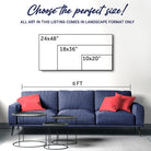 Personalized 4th of July Welcome Sign on canvas by Tailored Canvases with red, white, and blue patriotic design.