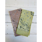 Dusty rose muted color bandana, boho hair scarf and headband, stylish accessory for hair and head.