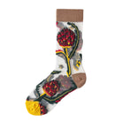 Sheer plant lover women's socks in five nature-inspired styles, fits sizes 5-9, made by The Bullish Store.