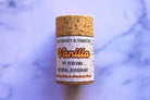 The Earthly Alternative Pit Perfume Deodorant in amber bergamot scent, showing the natural deodorant stick with packaging.