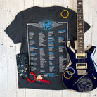 Unisex short sleeve graphic tee featuring US Tour Concert design by The Graphic Tee, casual and stylish for music fans.