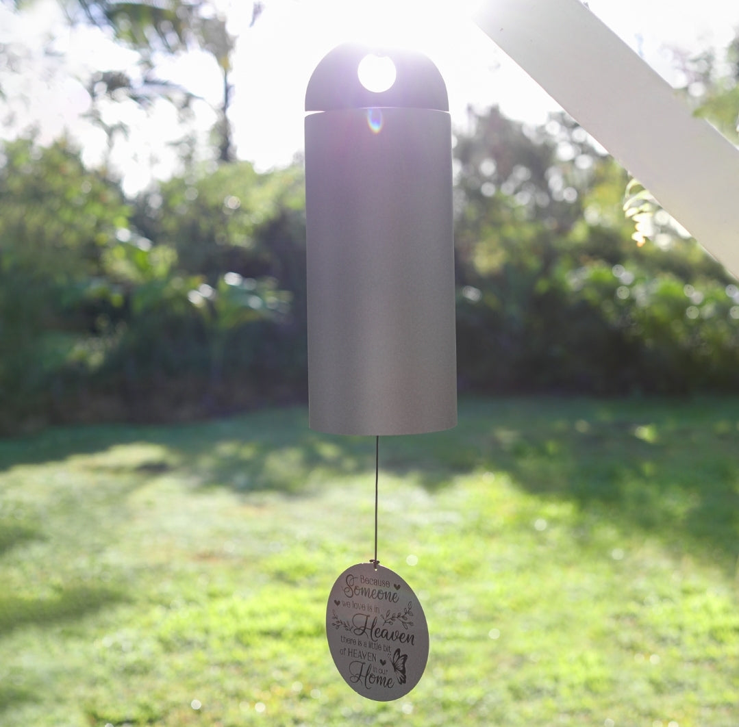 Memorial XL Serenity Wind Bell by The Wind Chime Co, a 36-inch decorative wind chime for home and garden reflections.