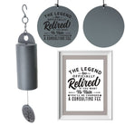 Memorial XL Serenity Wind Bell from The Wind Chime Co, 36-inch decorative outdoor wind chime for reflection or special occasions.