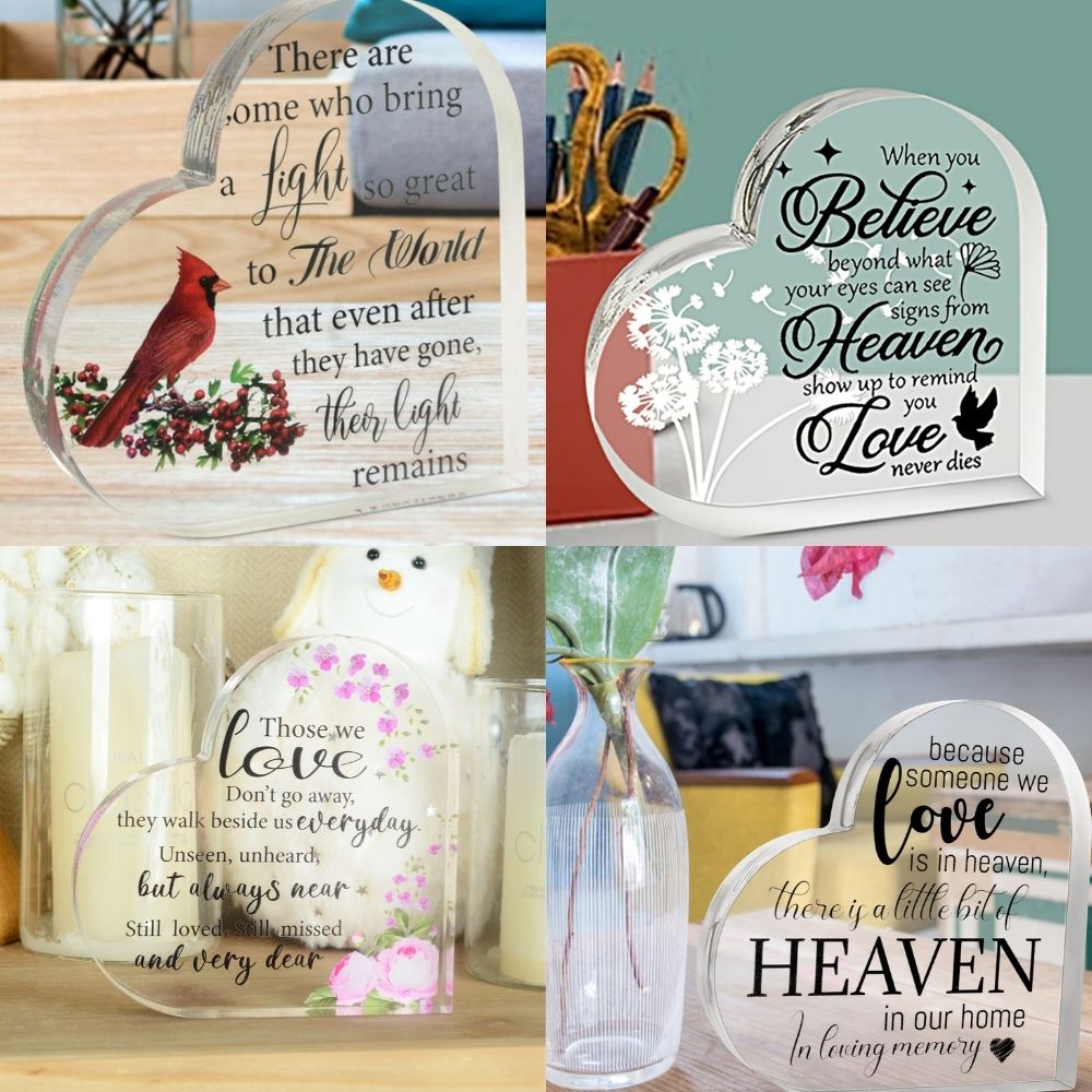 Memorial wind chime from Whispering Hearts™ collection by The Wind Chime Co, platinum rose design, 30-inch personalized gift bundle.