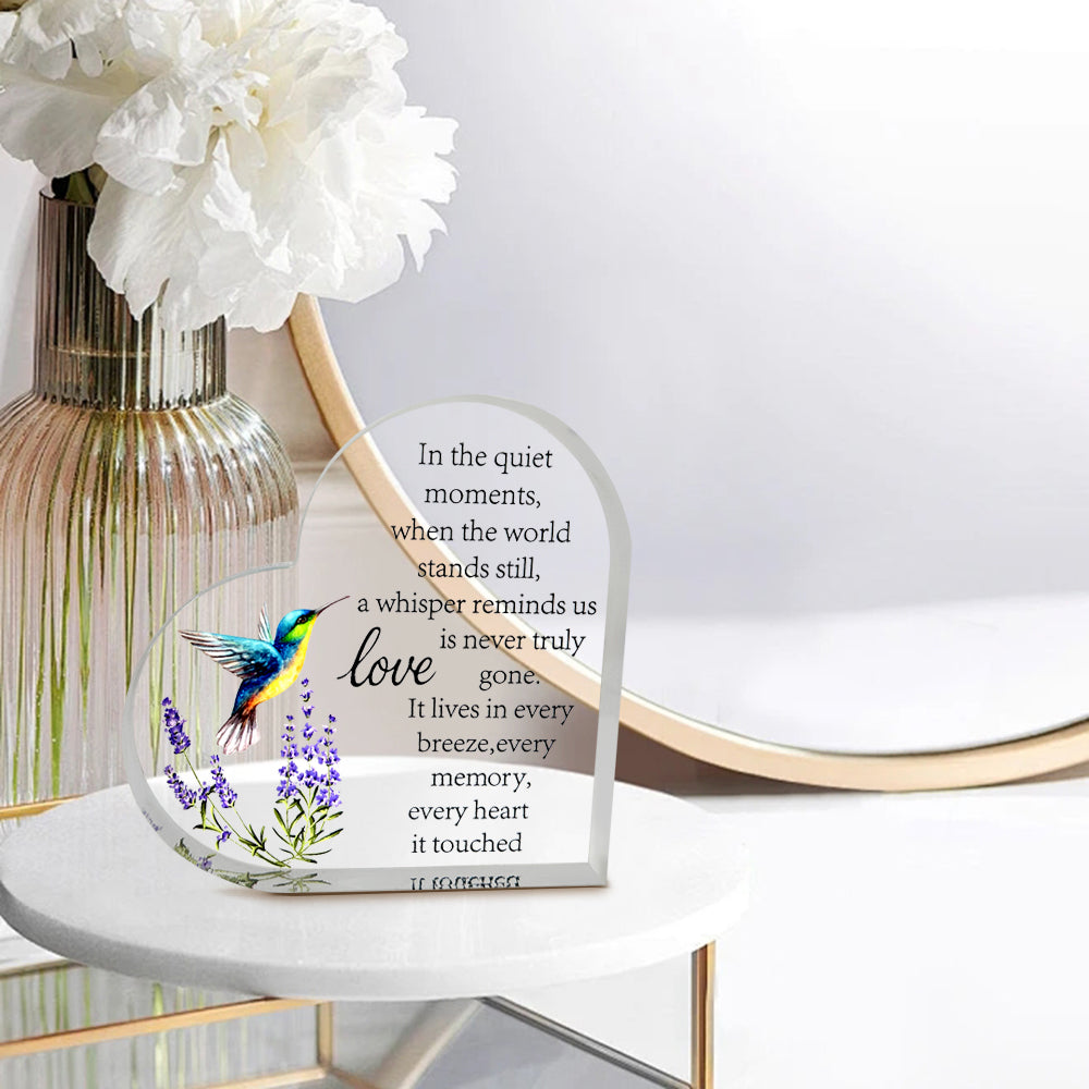 Rose gold memorial wind chimes from Whispering Hearts™ collection with a memorial heart, 28-inch gift bundle by The Wind Chime Co.