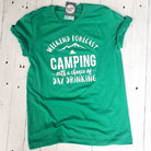 Unisex SS Graphic Tee from The Graphic Tee featuring a weekend forecast weather graphic on a casual t-shirt.