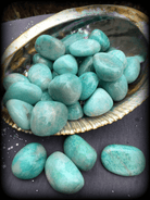 Amazonite Tumbled Stones - Practical Magic Store