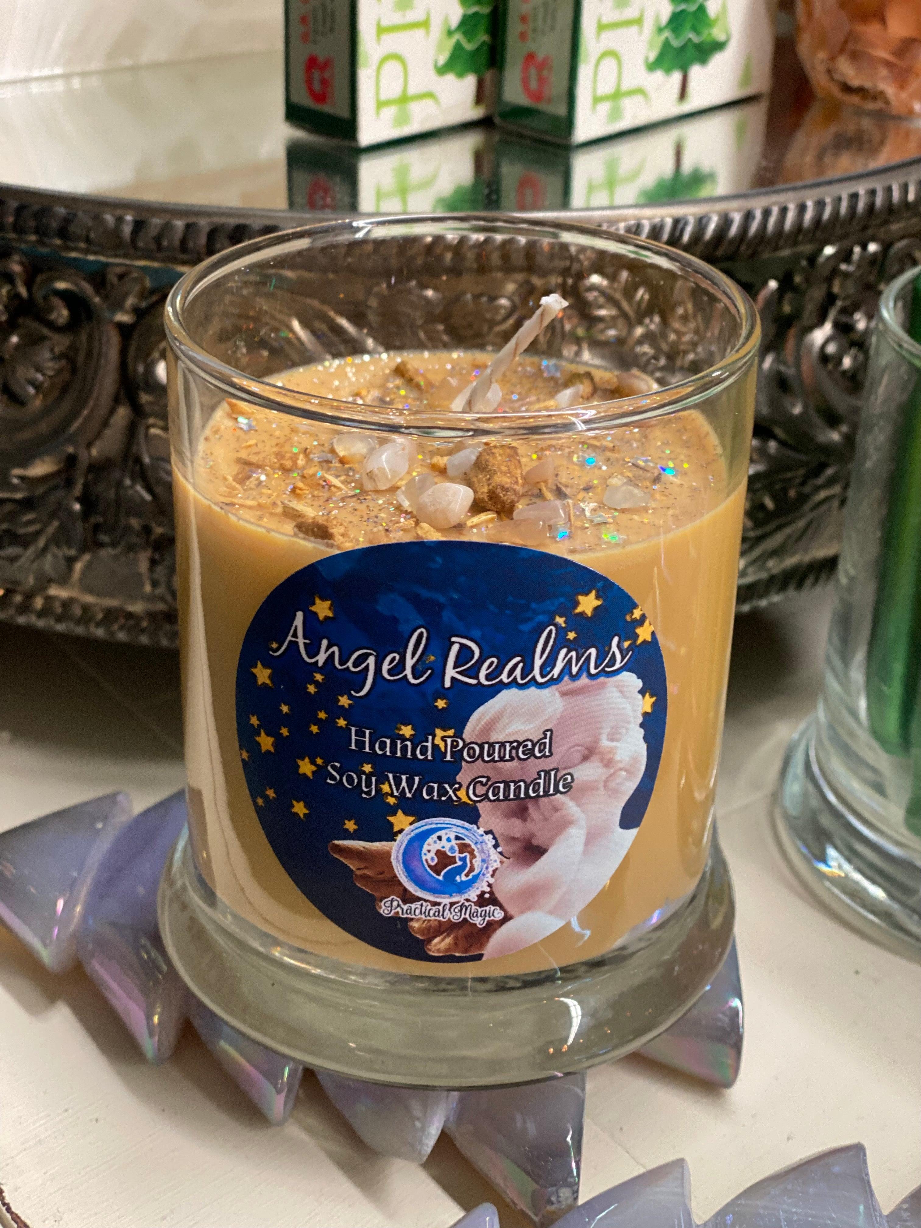 Angel Realms Candle - Practical Magic Store