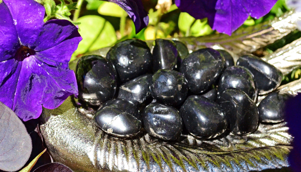 Black Obsidian Tumbled Stones - Practical Magic Store