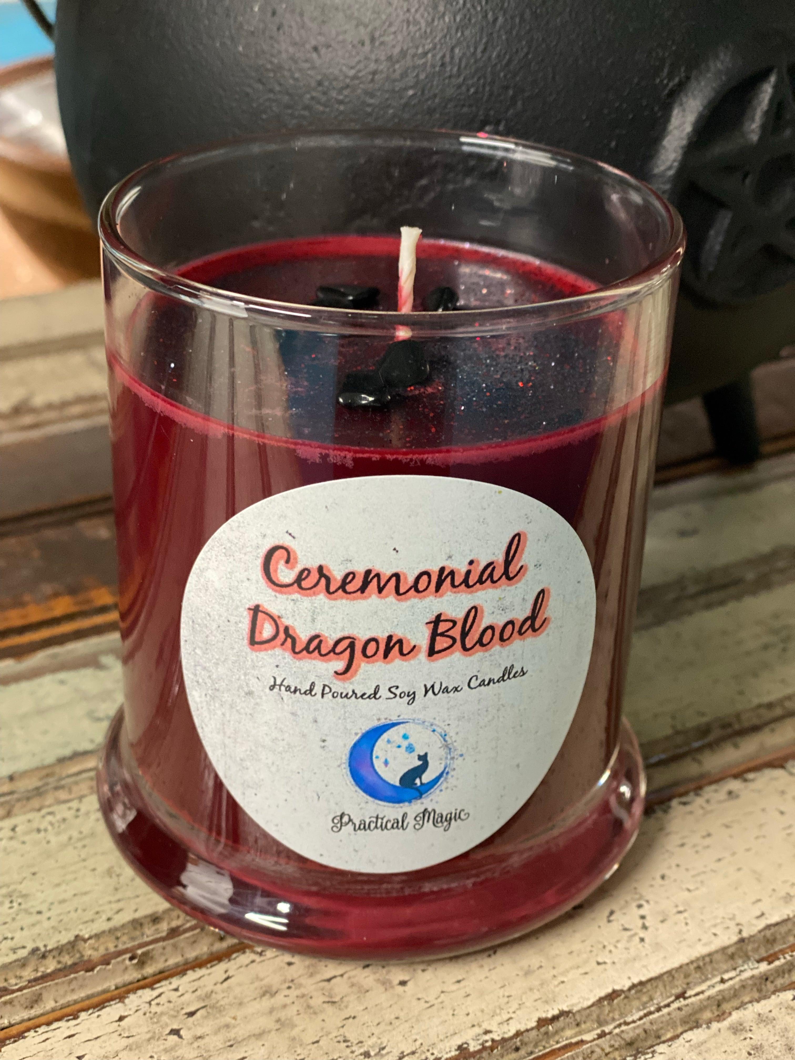 Ceremonial Dragon Blood Candle - Practical Magic Store