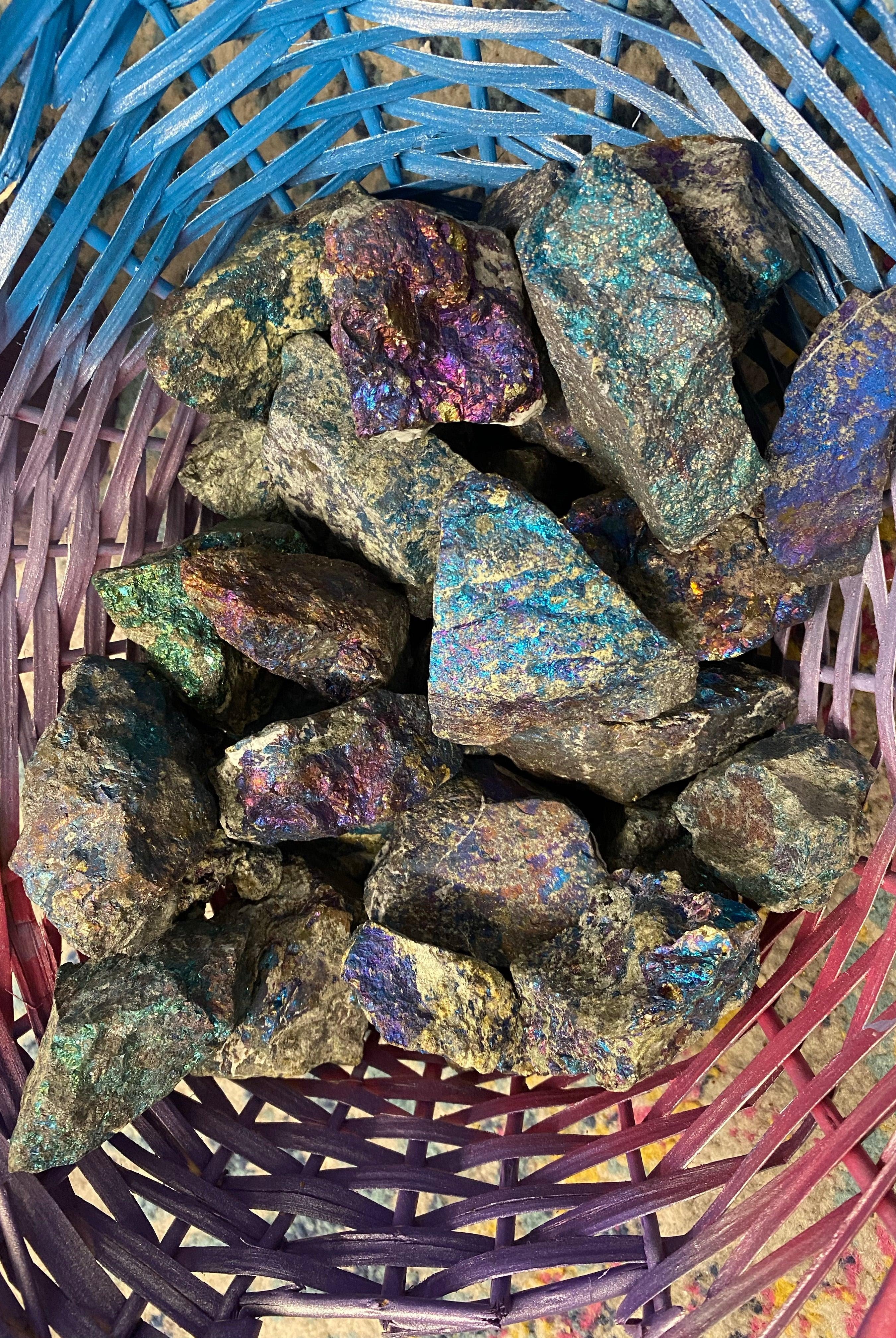 Chalcopyrite Peacock Ore "The Witches Stone" - Large - Practical Magic Store