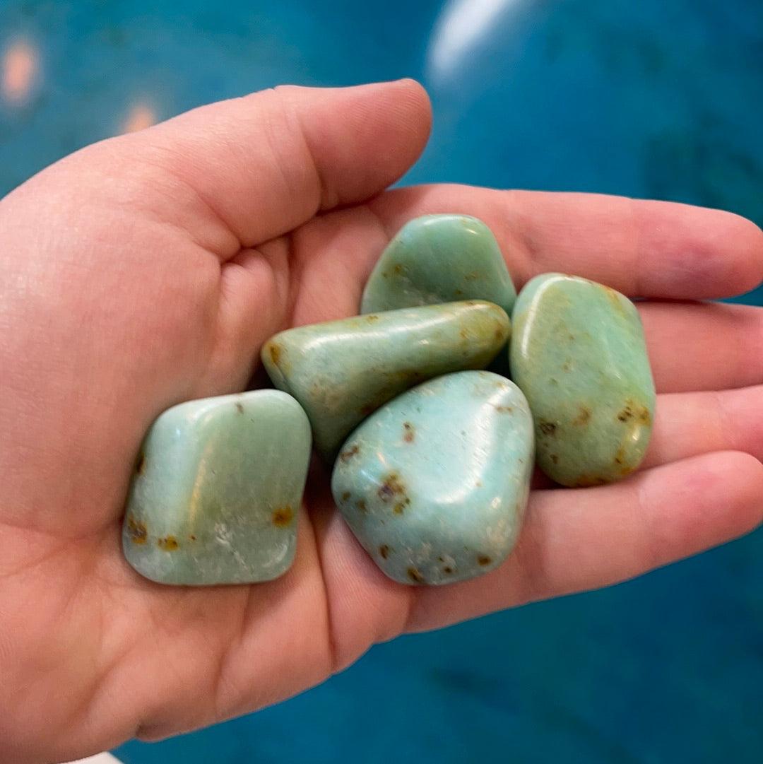 Chrysoprase Tumbled Stones - Practical Magic Store