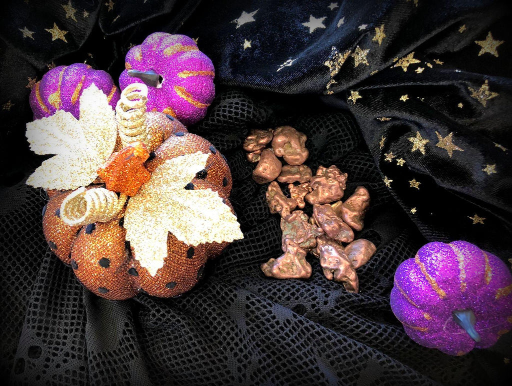 Copper Tumbled Stones of Conduction - Practical Magic Store