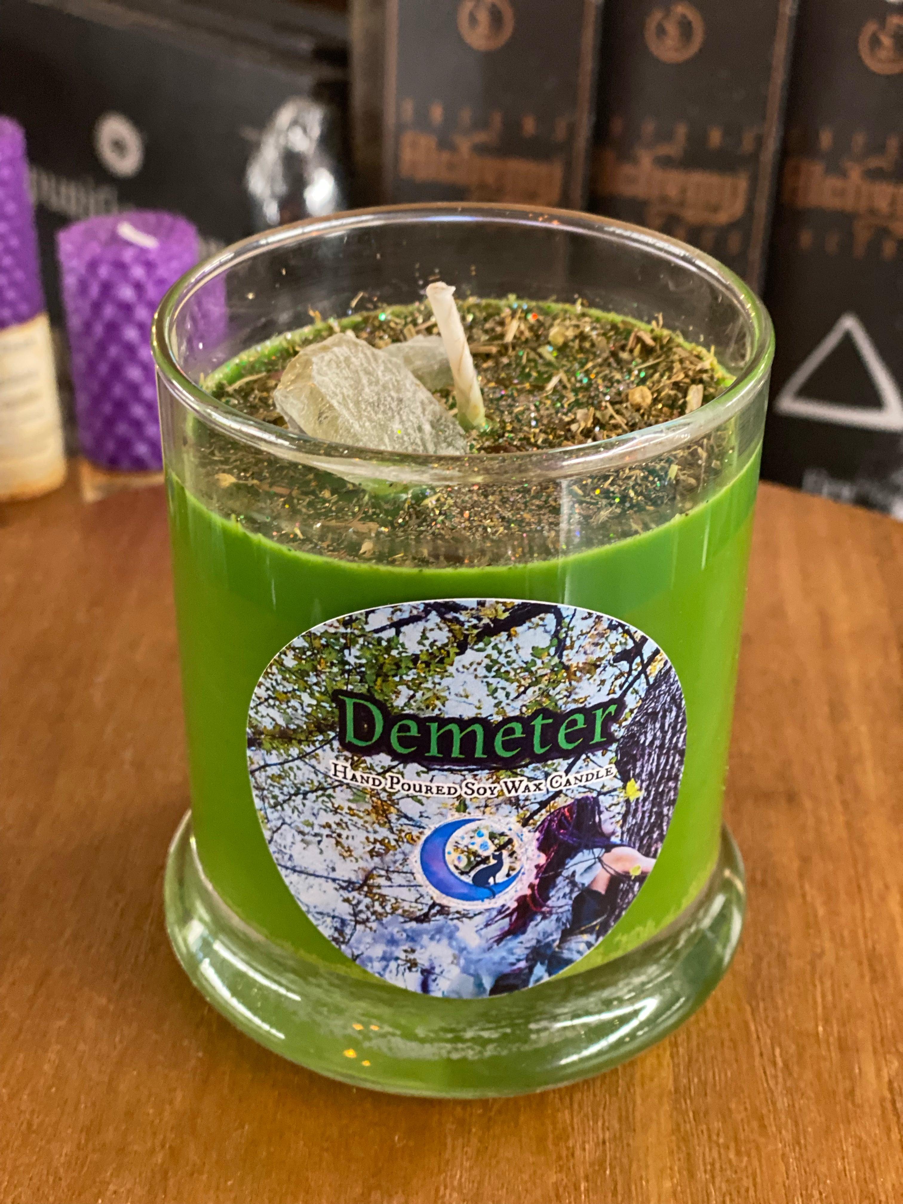 Demeter Goddess Candle - Practical Magic Store