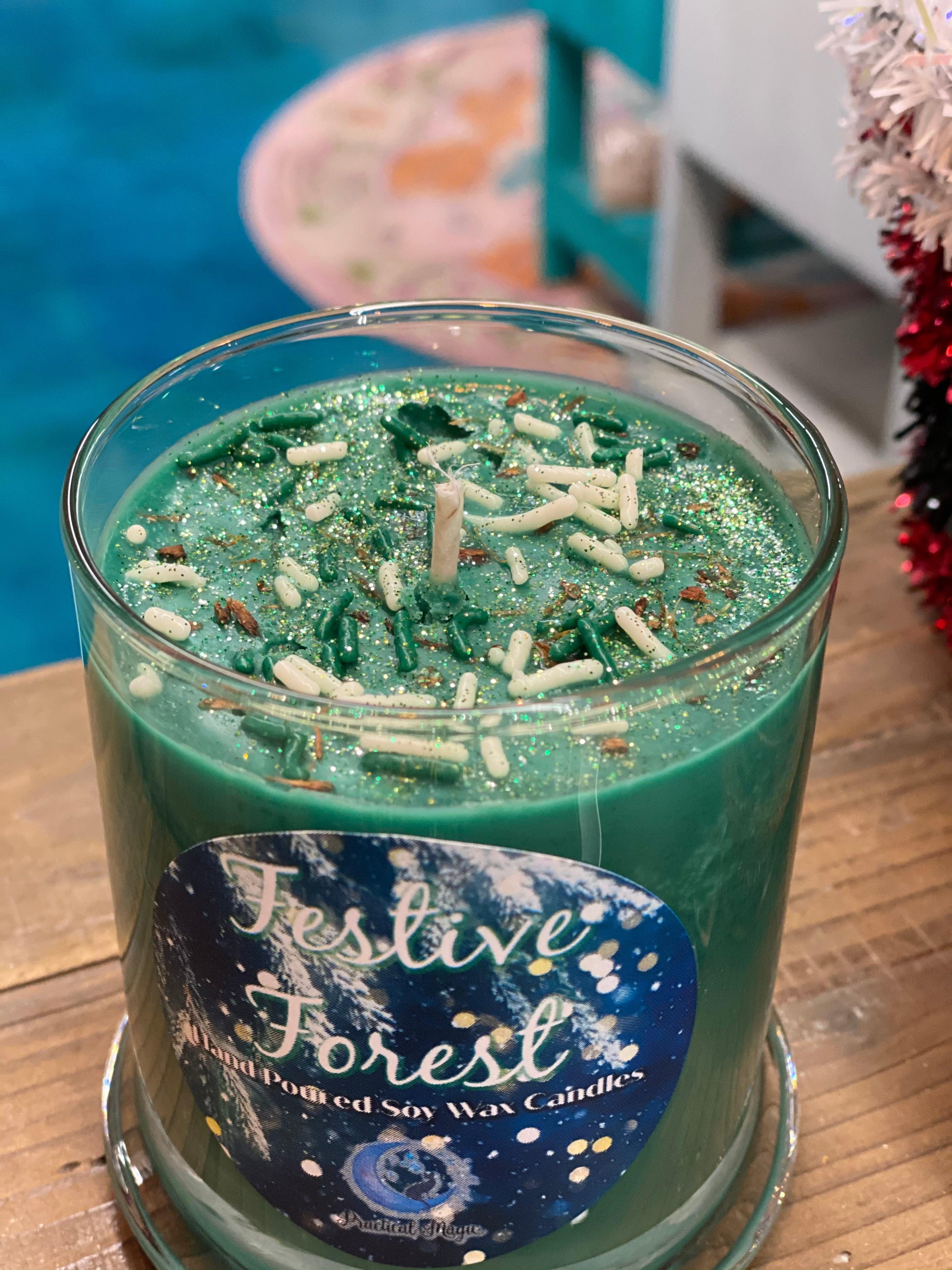 Festive Forest Holiday Candle - Practical Magic Store