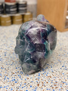 Fluorite Skull #2 - Practical Magic Store