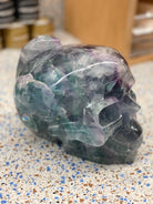 Fluorite Skull #2 - Practical Magic Store