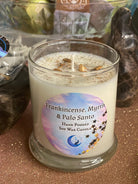 Frankincense, Myrrh and Palo Santo Soy Wax Candle - Practical Magic Store