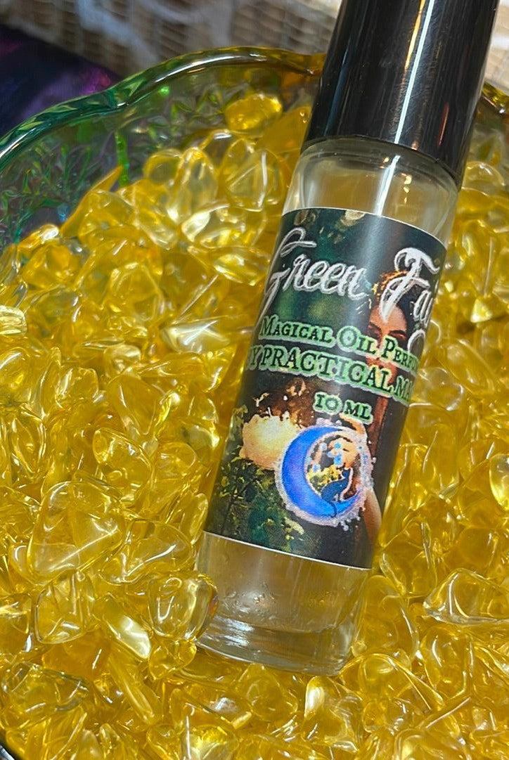 Green Fairy Perfume for Liberation and Freedom - Practical Magic Store