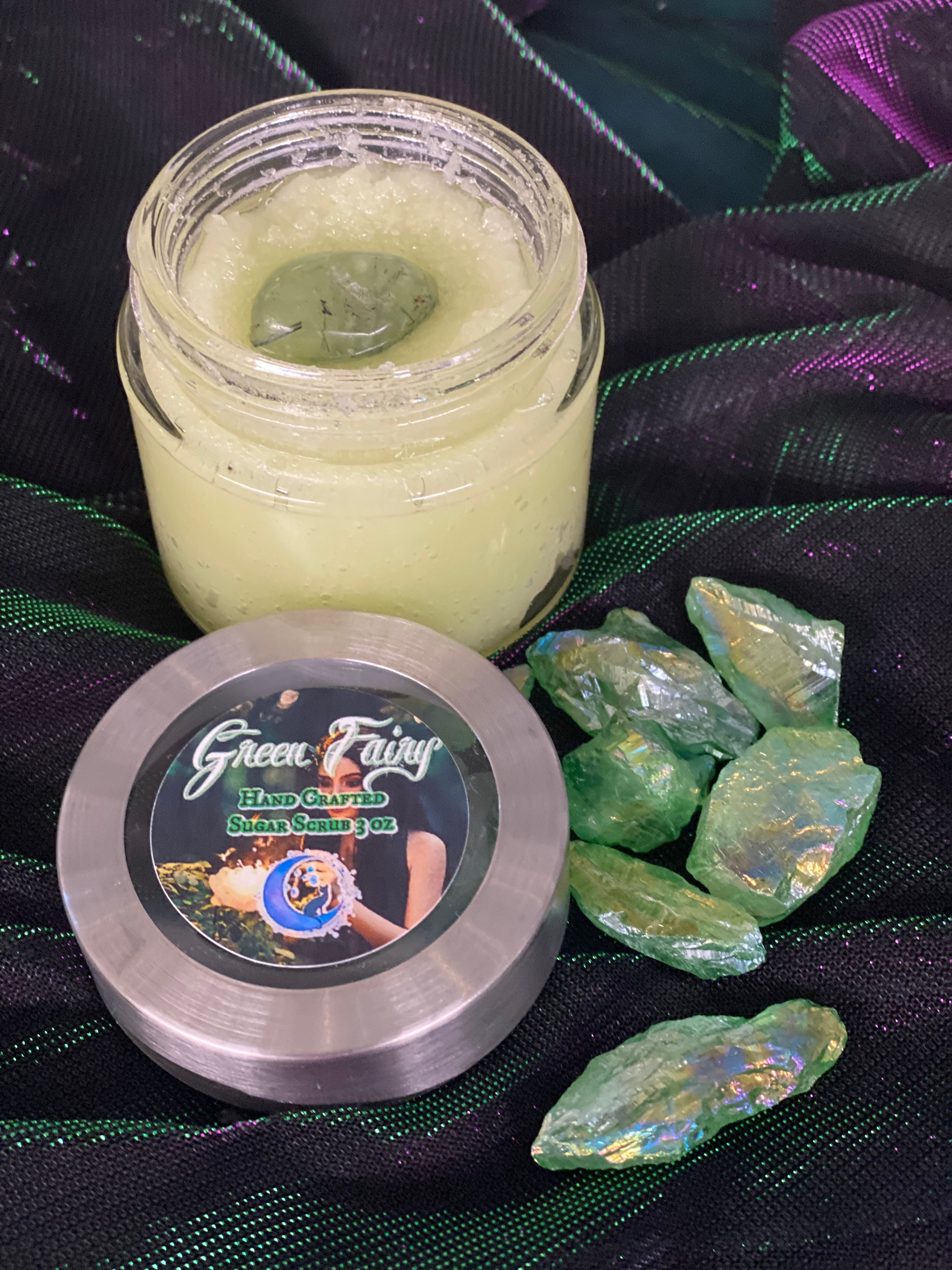Green Fairy Sugar Body Scrub - Practical Magic Store