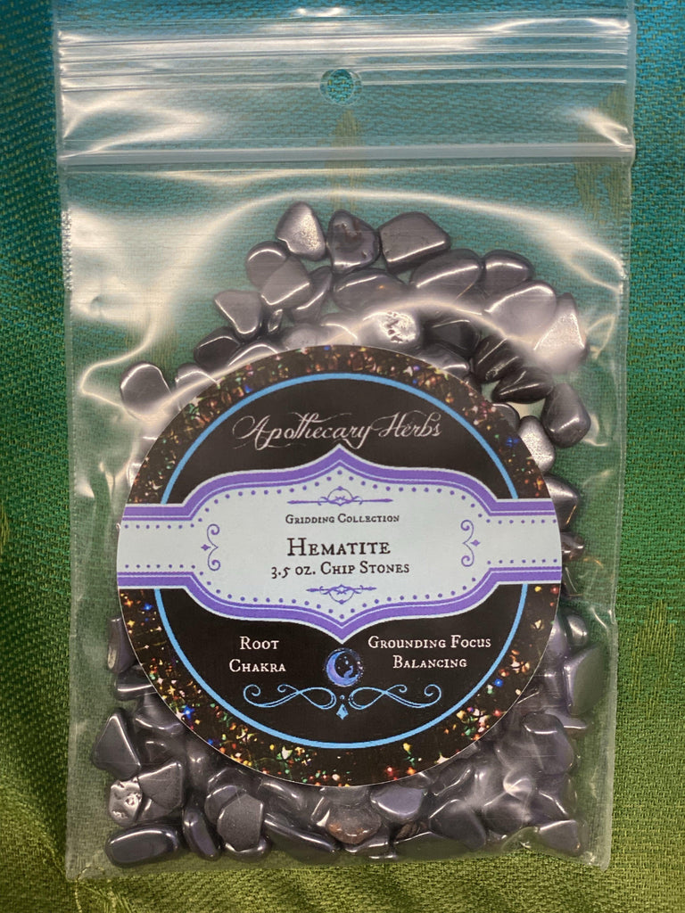 Hematite Chip Stones - Practical Magic Store