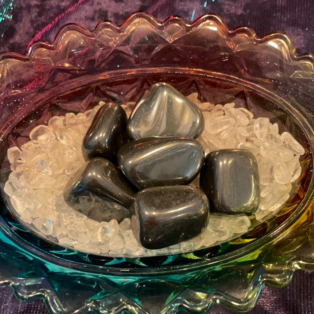 Hematite Tumbled Stones - Practical Magic Store