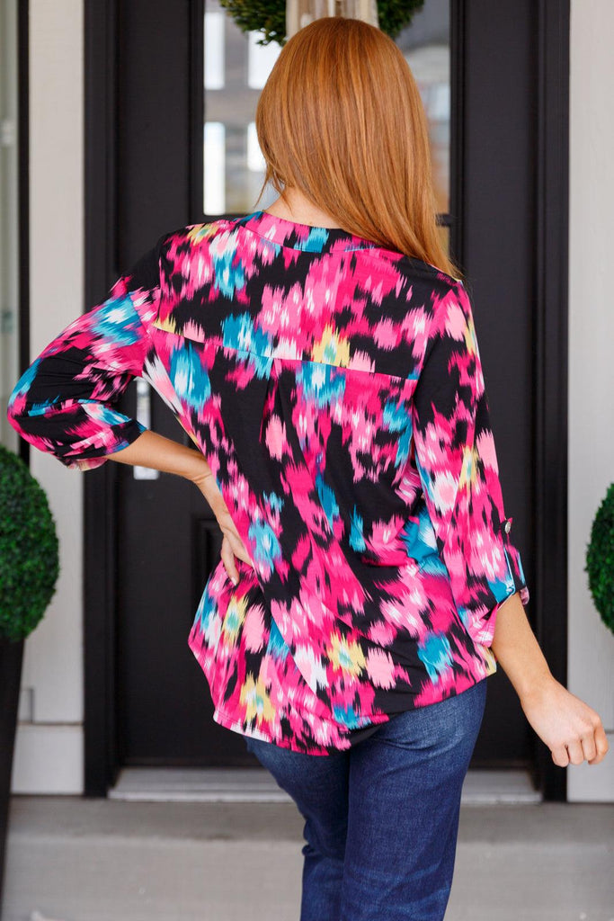 Little Lovely Blouse in Painted Floral - Practical Magic Store
