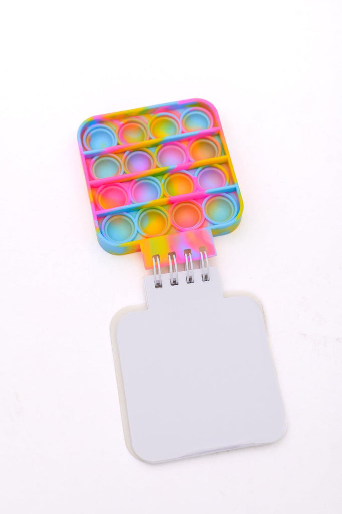 Mini Pop It Notebook in Rainbow - Practical Magic Store