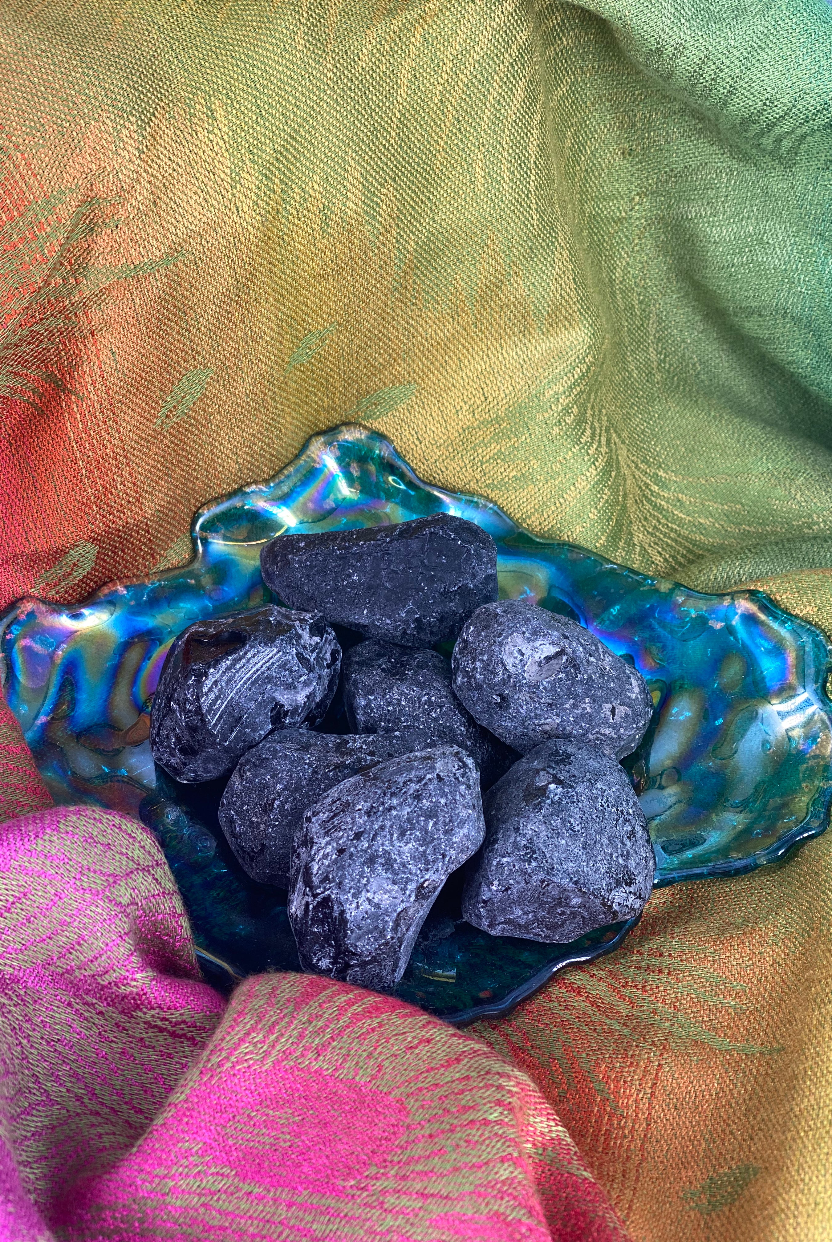 Natural Apache Tear Obsidian Stones - Practical Magic Store