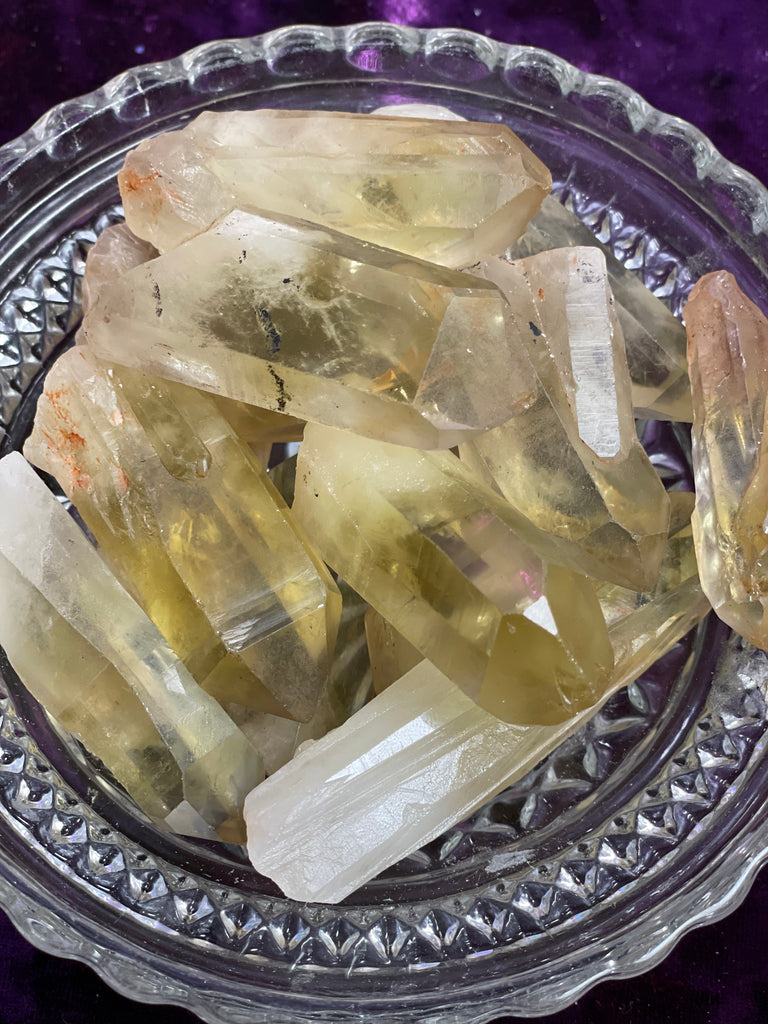 Natural Citrine Point - Practical Magic Store