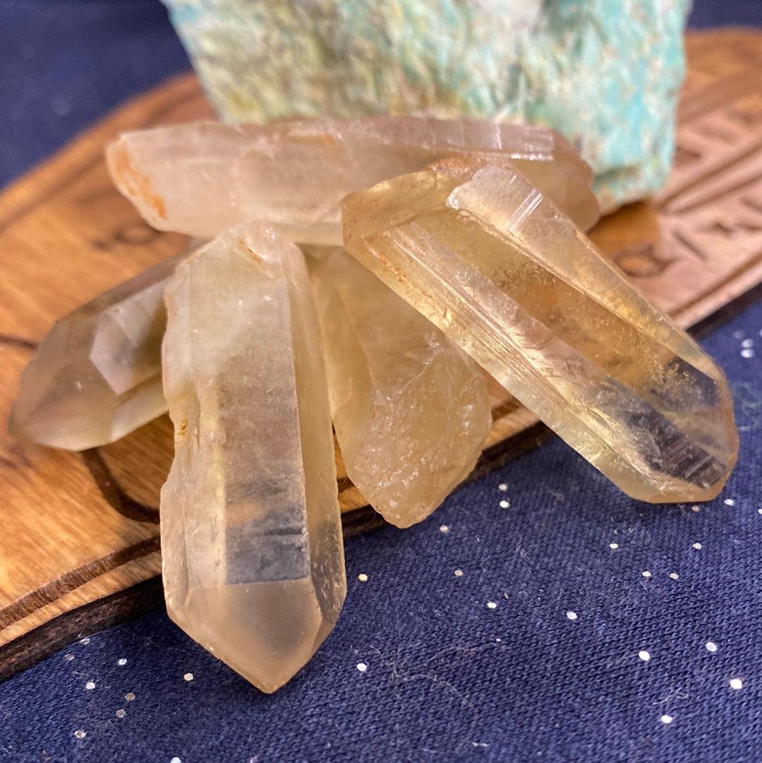 Natural Raw Smoky Citrine Point - Practical Magic Store