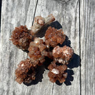 Natural Red Star Aragonite Cluster - Practical Magic Store