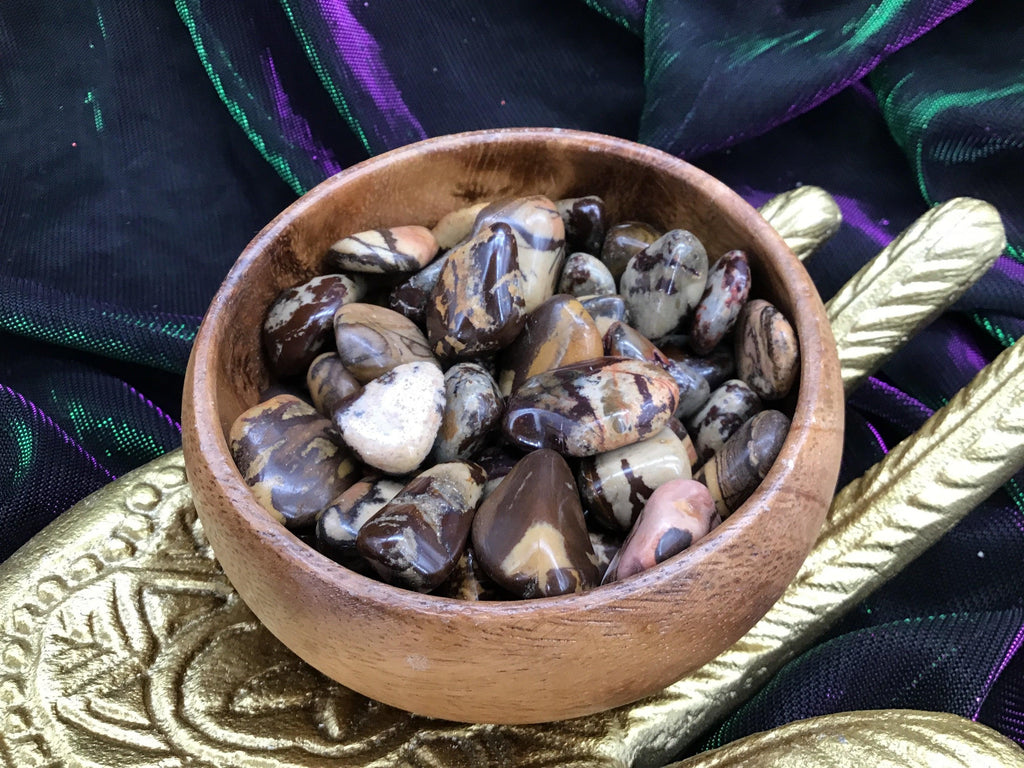 Nguni Jasper Tumbled Stones - Practical Magic Store