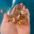 Orange Aura Quartz Tumbled Stones - Practical Magic Store