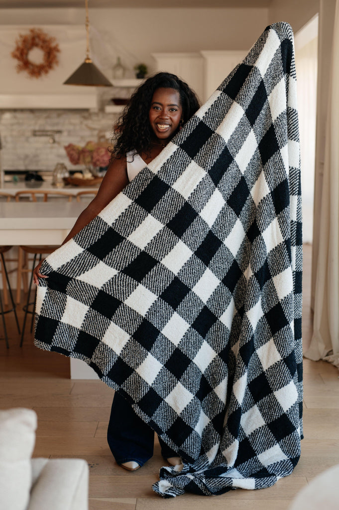 Penny Blanket Single Cuddle Size in Plaid - Practical Magic Store