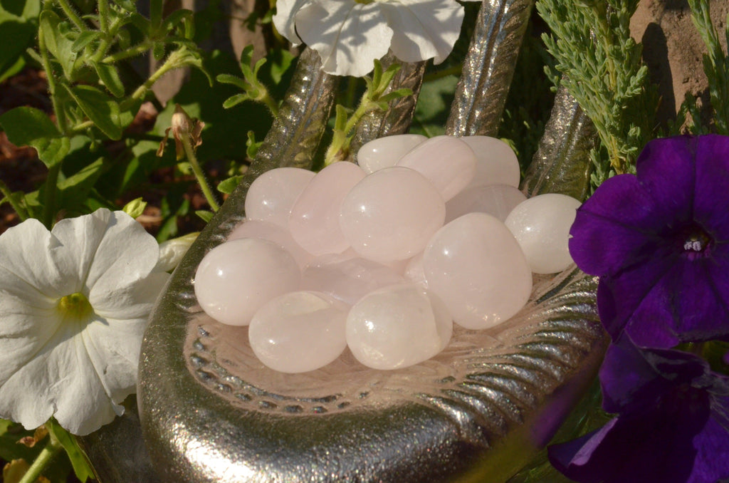 Pink Calcite Tumbled Stones - Practical Magic Store