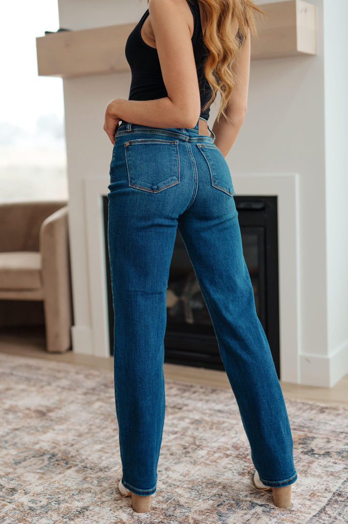 Pippa High Rise Button Fly Dad Jeans - Practical Magic Store
