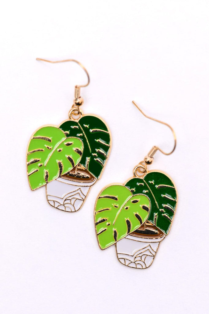 Plant Lover Potted Plant Earrings - Practical Magic Store