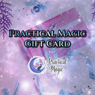 Electronic Practical Magic Store gift card, $25, ideal for gifting, featuring the Practical Magic Store branding and design.