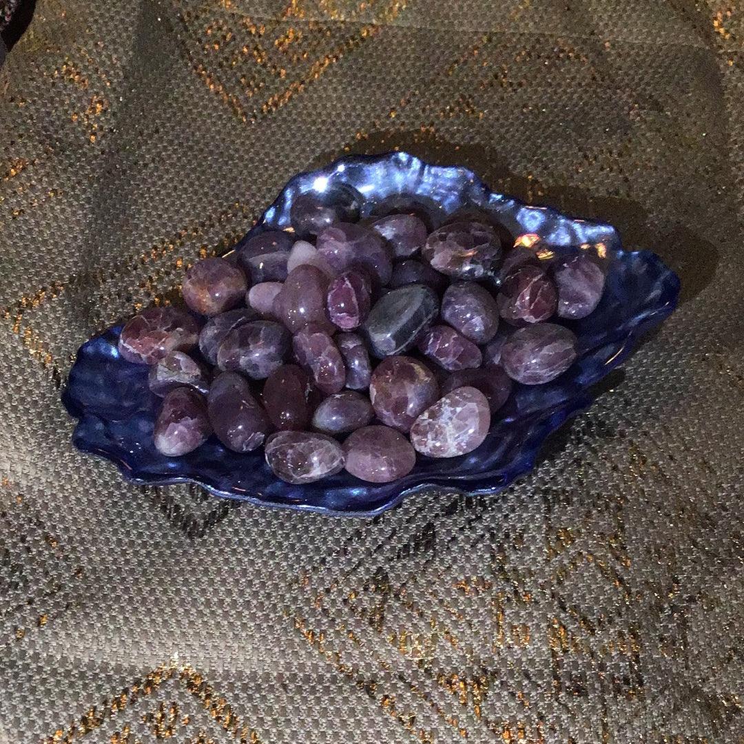 Purple Rose Quartz Tumble - Practical Magic Store