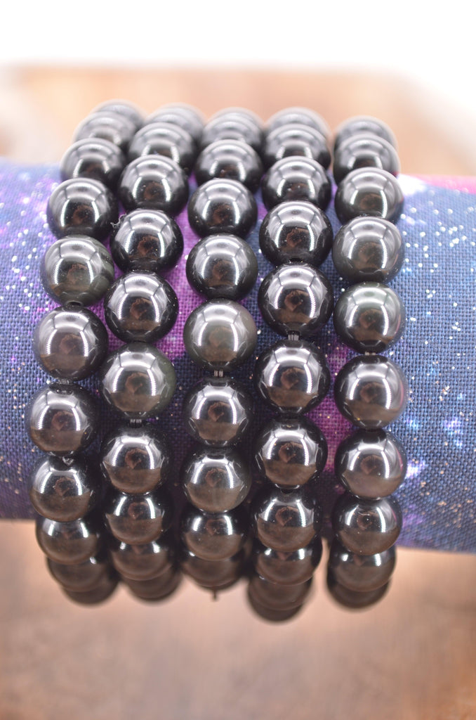 Rainbow Obsidian Bracelets - Practical Magic Store