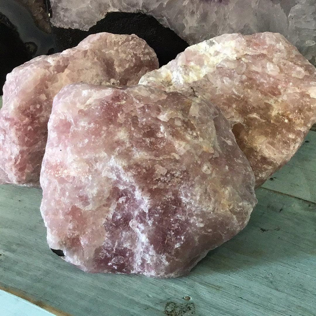 Raw Rose Quartz - Practical Magic Store