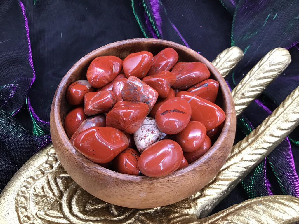 Red Jasper Tumbled Stones - Practical Magic Store