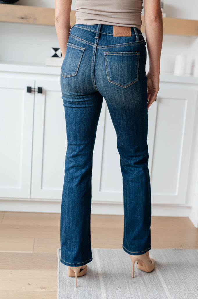 Ricki High Rise Pull On Slim Bootcut Jeans - Practical Magic Store
