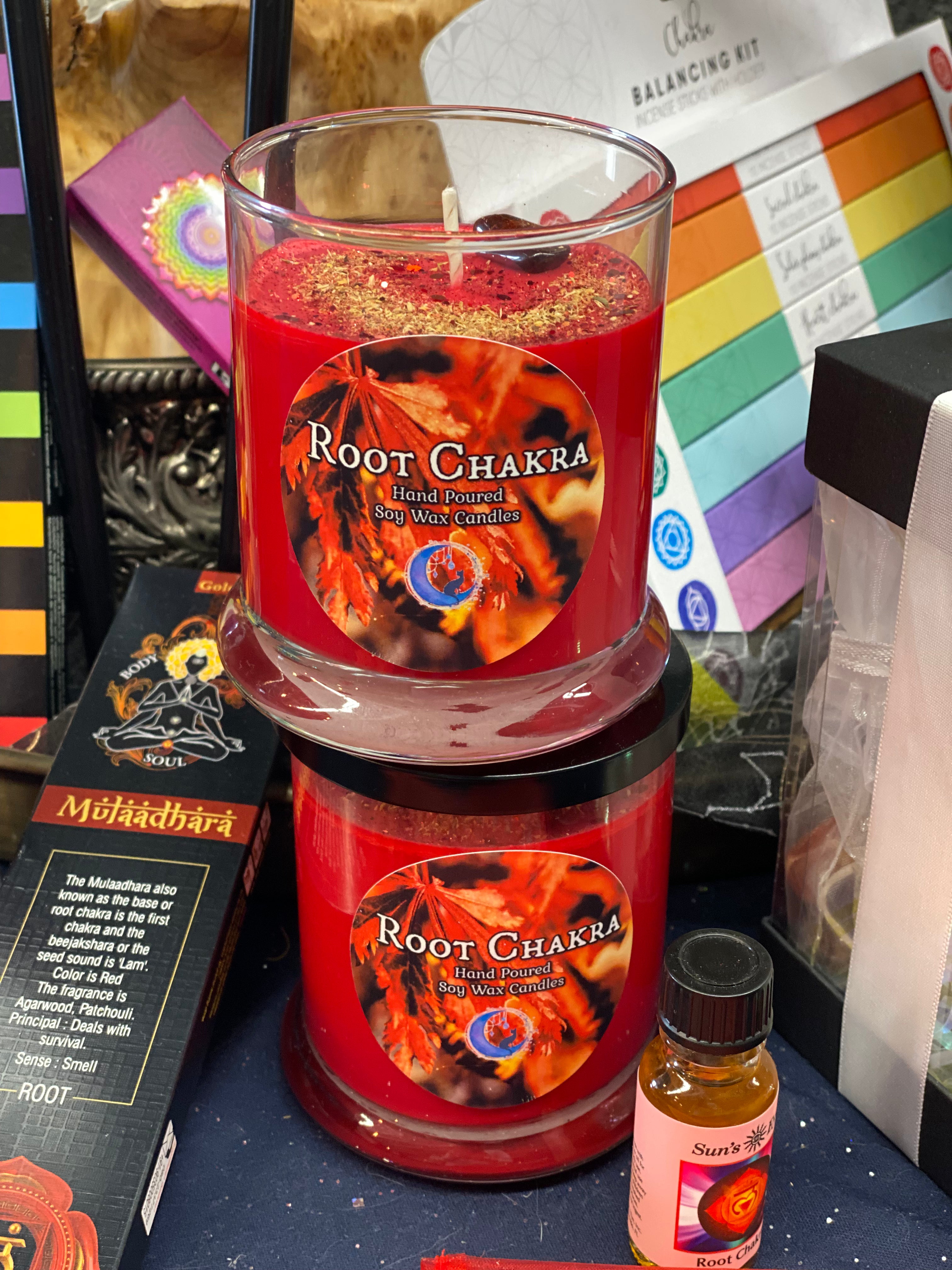 Root Chakra Candle - Practical Magic Store