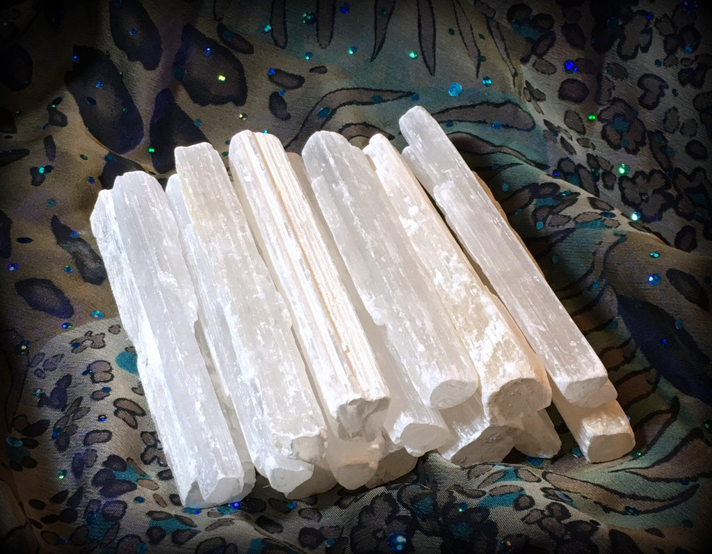Selenite Natural Wands - Practical Magic Store