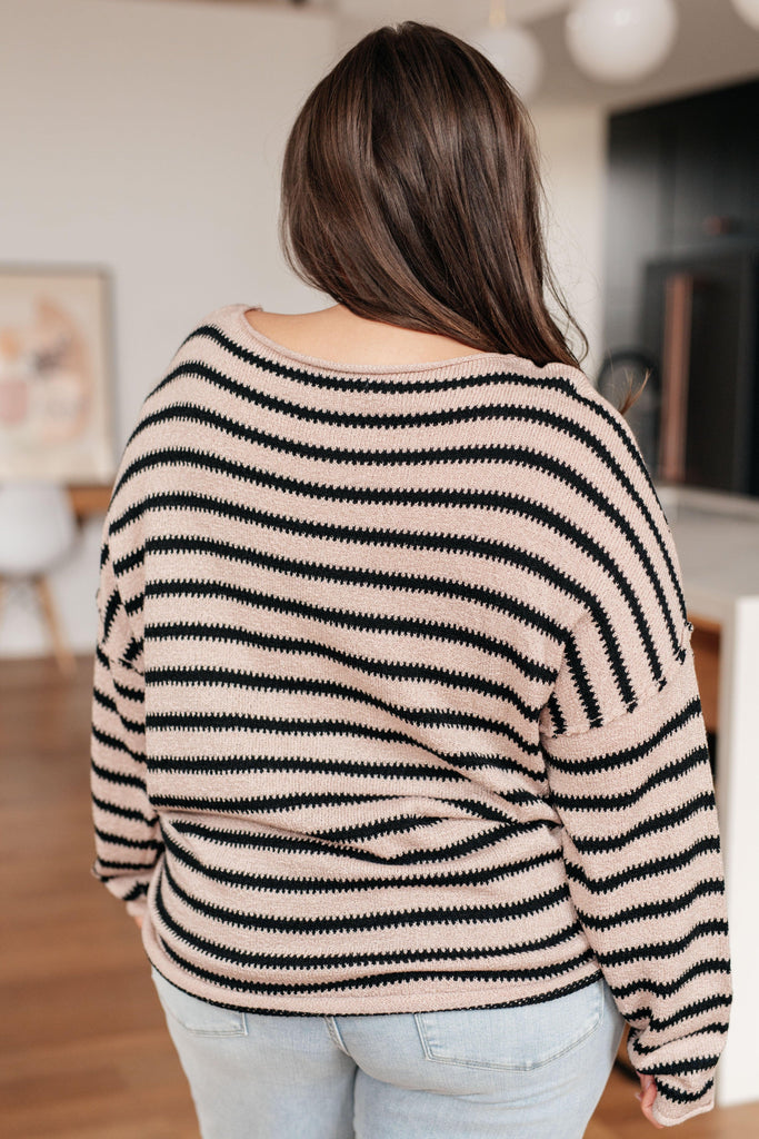 Self Assured Striped Sweater - Practical Magic Store