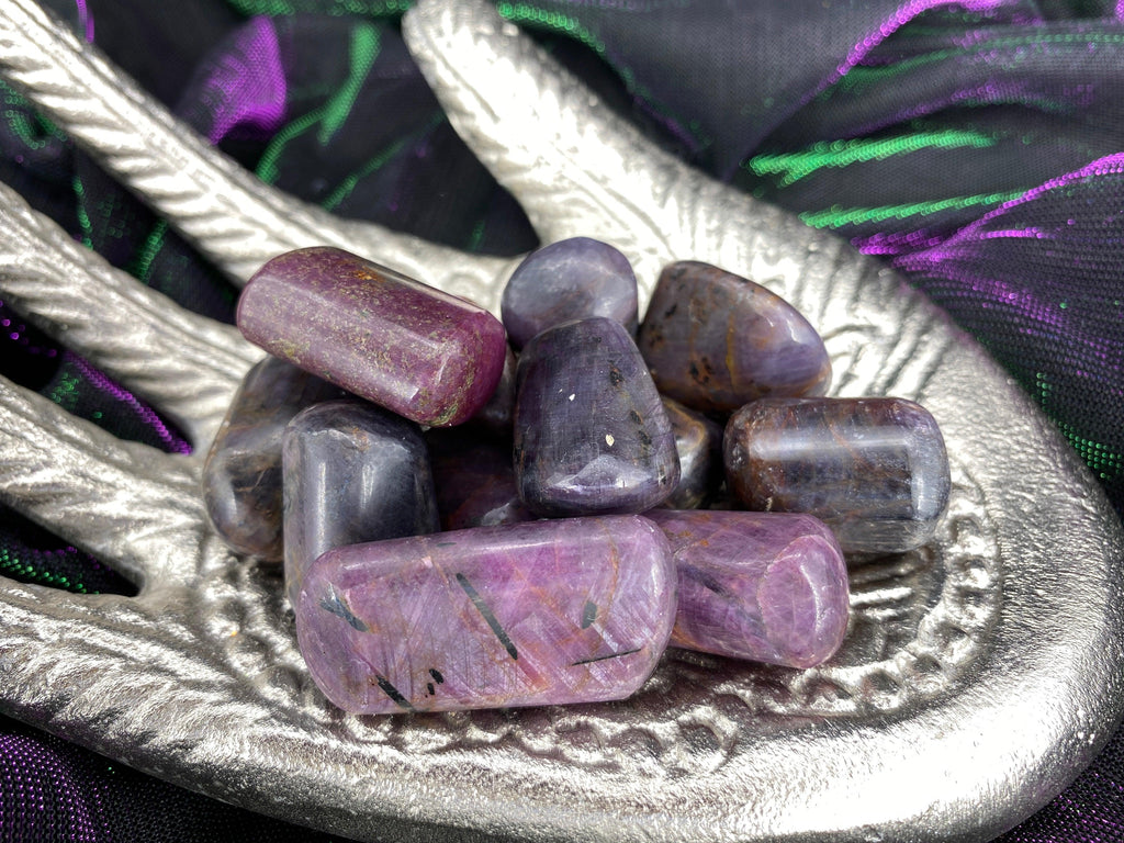 Star Ruby Tumbled Stones - Practical Magic Store